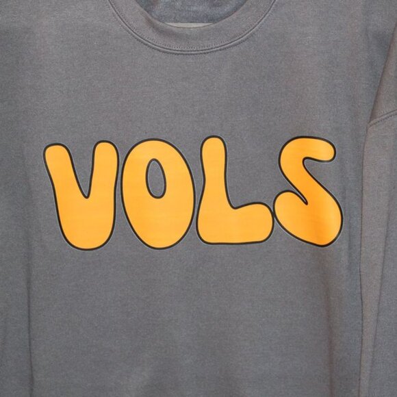 Retro Tennessee Volunteers Sweatshirt NWT LARGE Oversized UTK Smokey Sweatshirt - Picture 2 of 2